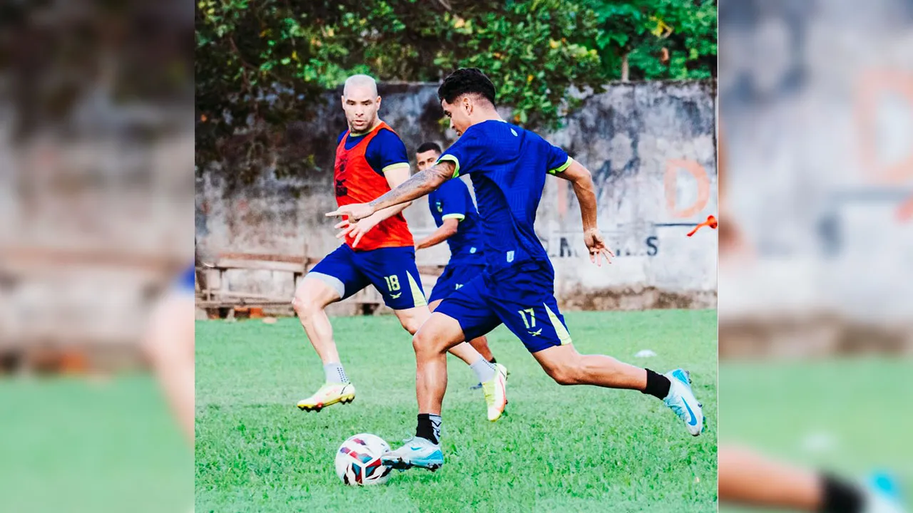 Elenco do Águia de Marabá finaliza preparação para o duelo contra o Oratório focado em manter a invencibilidade na Série D.
