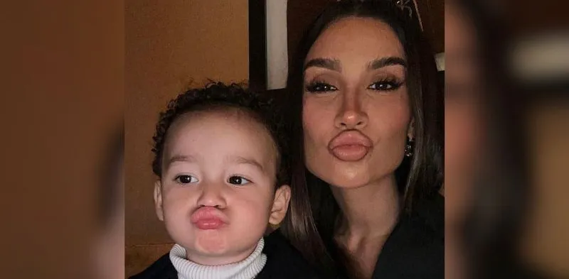 Cris, filho de Bianca Andrade e Fred Bruno, viralizou nas redes sociais nesta semana coma expressão "gag de la gag".
