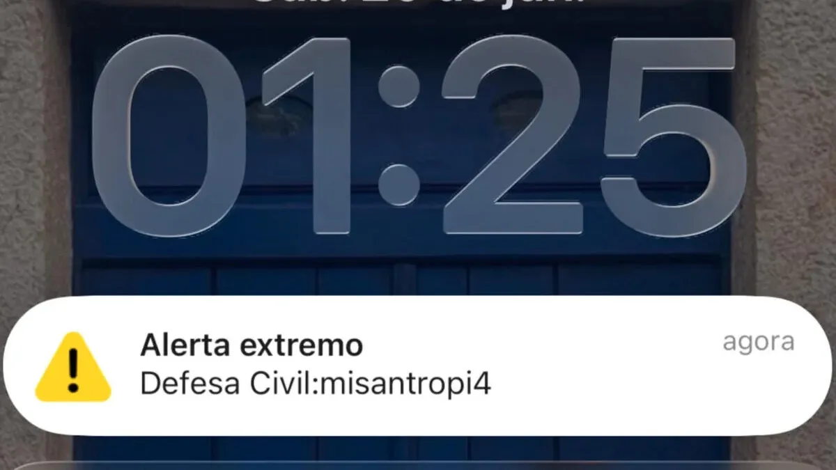 O alerta de 'misantropia' criado um fenômeno nas redes sociais. Descubra o significado e as reações de usuários na internet.