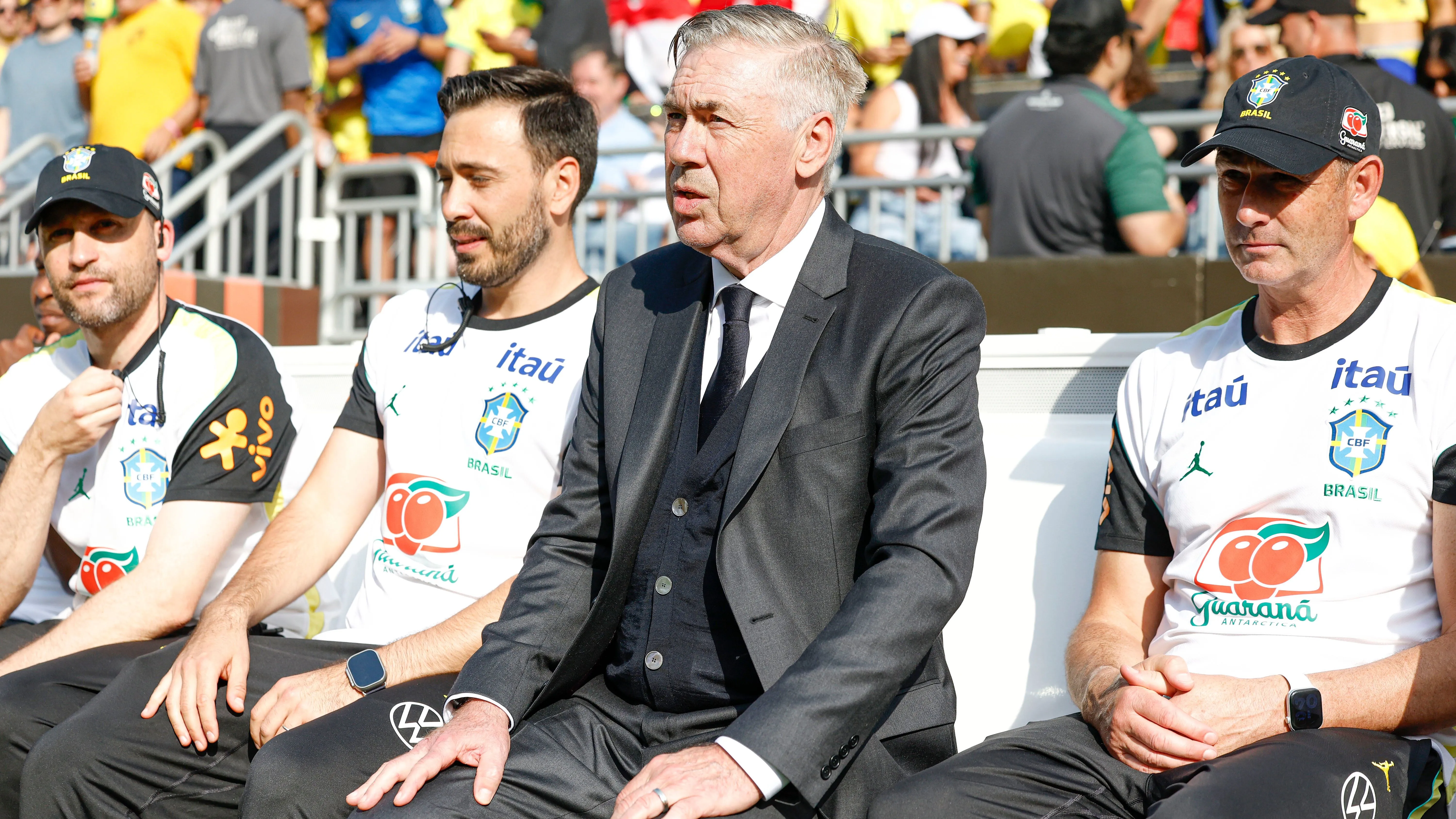 No próximo sábado (13), diante do Marrocos, em Nova Jersey, Carlo Ancelotti fará sua estreia em Copas do Mundo