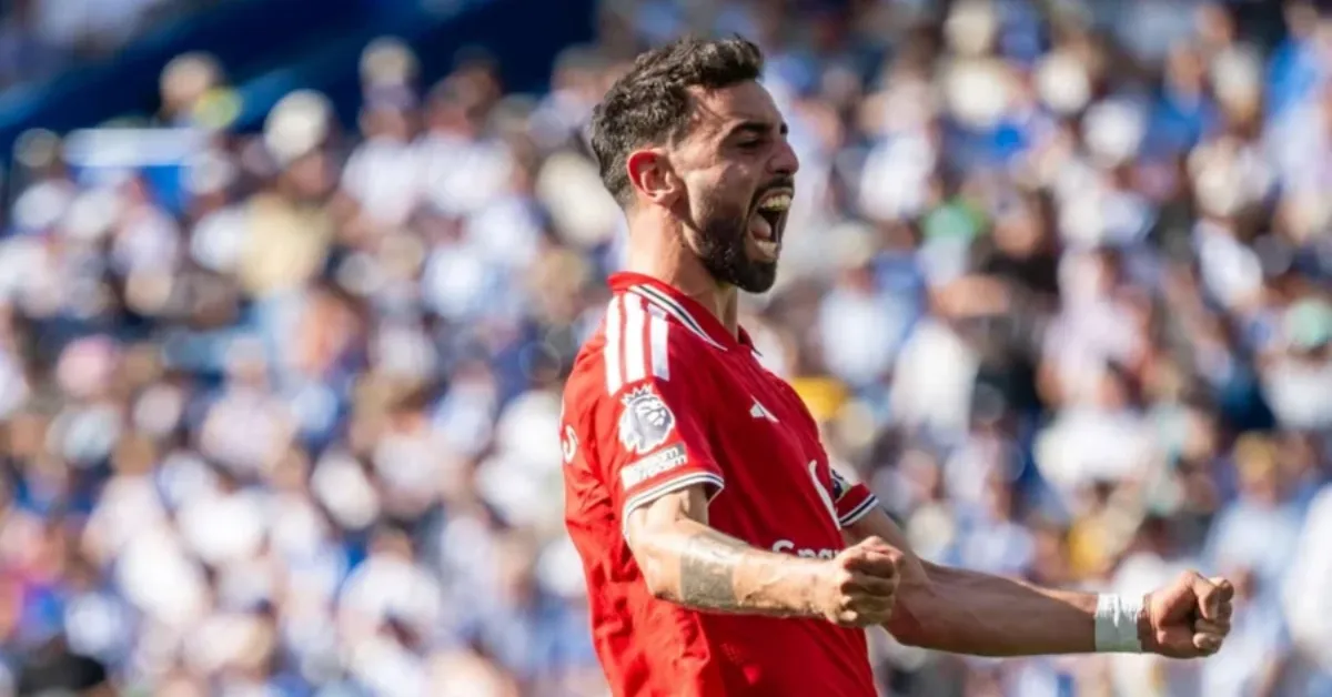 Bruno Fernandes faz história na Premier League, distribui assistência recorde e ainda marca na vitória do Manchester United sobre o Brighton.