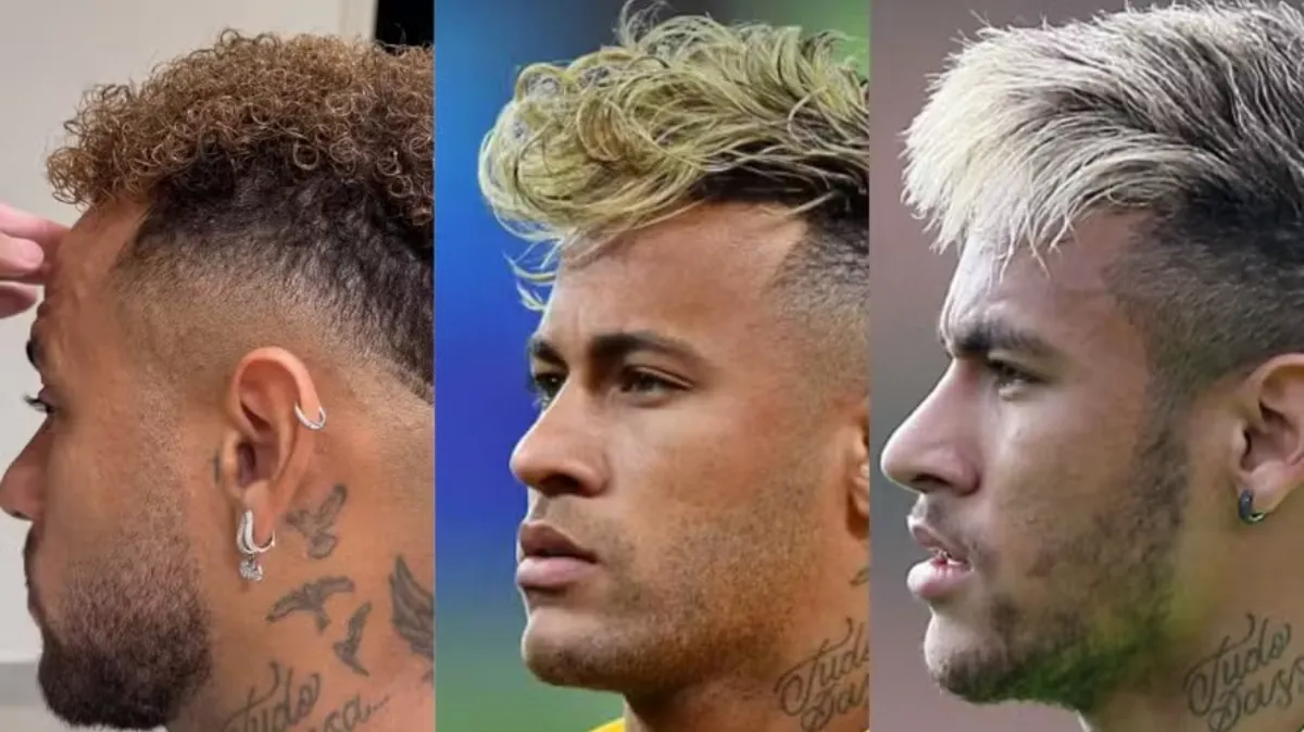 Os moicanos de Neymar atravessaram gerações e se tornaram uma das marcas registradas do craque brasileiro