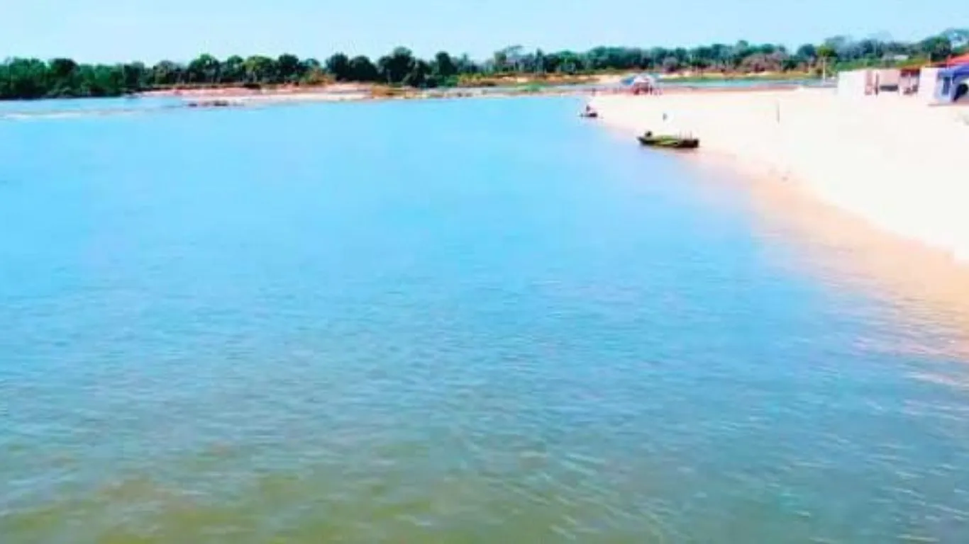 Praia do Piu, principal cartão postal de Santa Maria das Barreiras