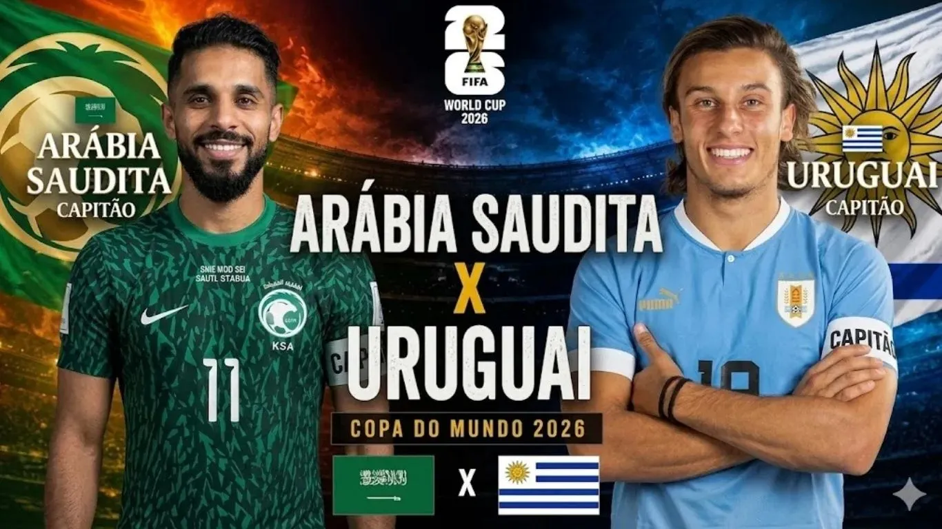 Partida válida pela primeira rodada do Grupo H acontece hoje no Hard Rock Stadium, na Flórida; veja palpites, odds e onde assistir.