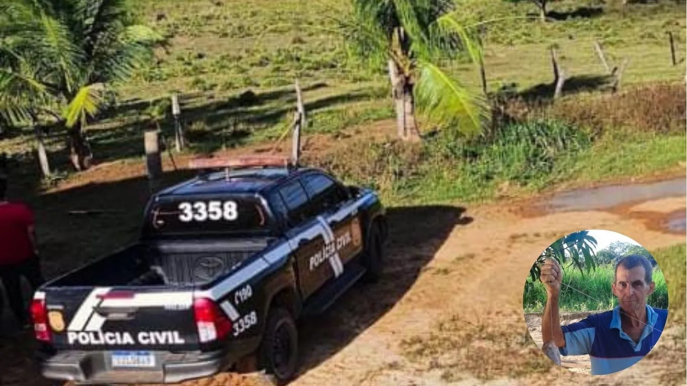 Calça encontrada com restos mortais é similar à de agricultor sumido há 23 dias; IML fará perícia.