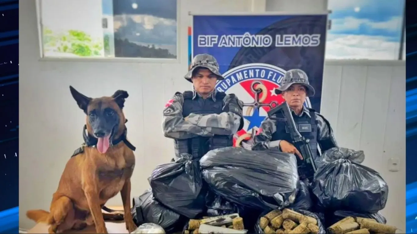 Ação na base fluvial de Antônio Lemos, em Breves, desarticula esquema de tráfico