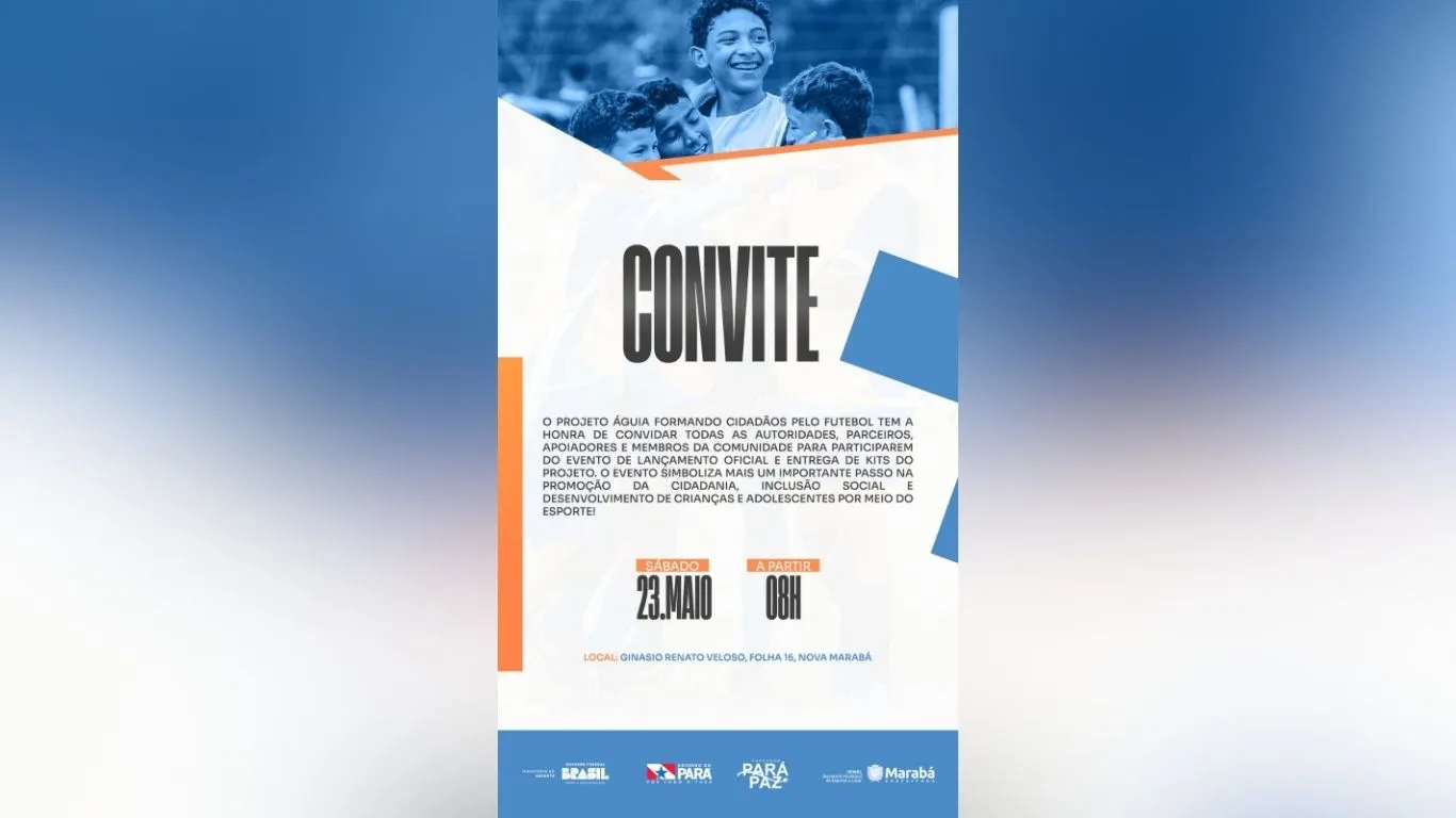 A iniciativa social promove a cidadania e a inclusão de crianças e adolescentes por meio do futebol.