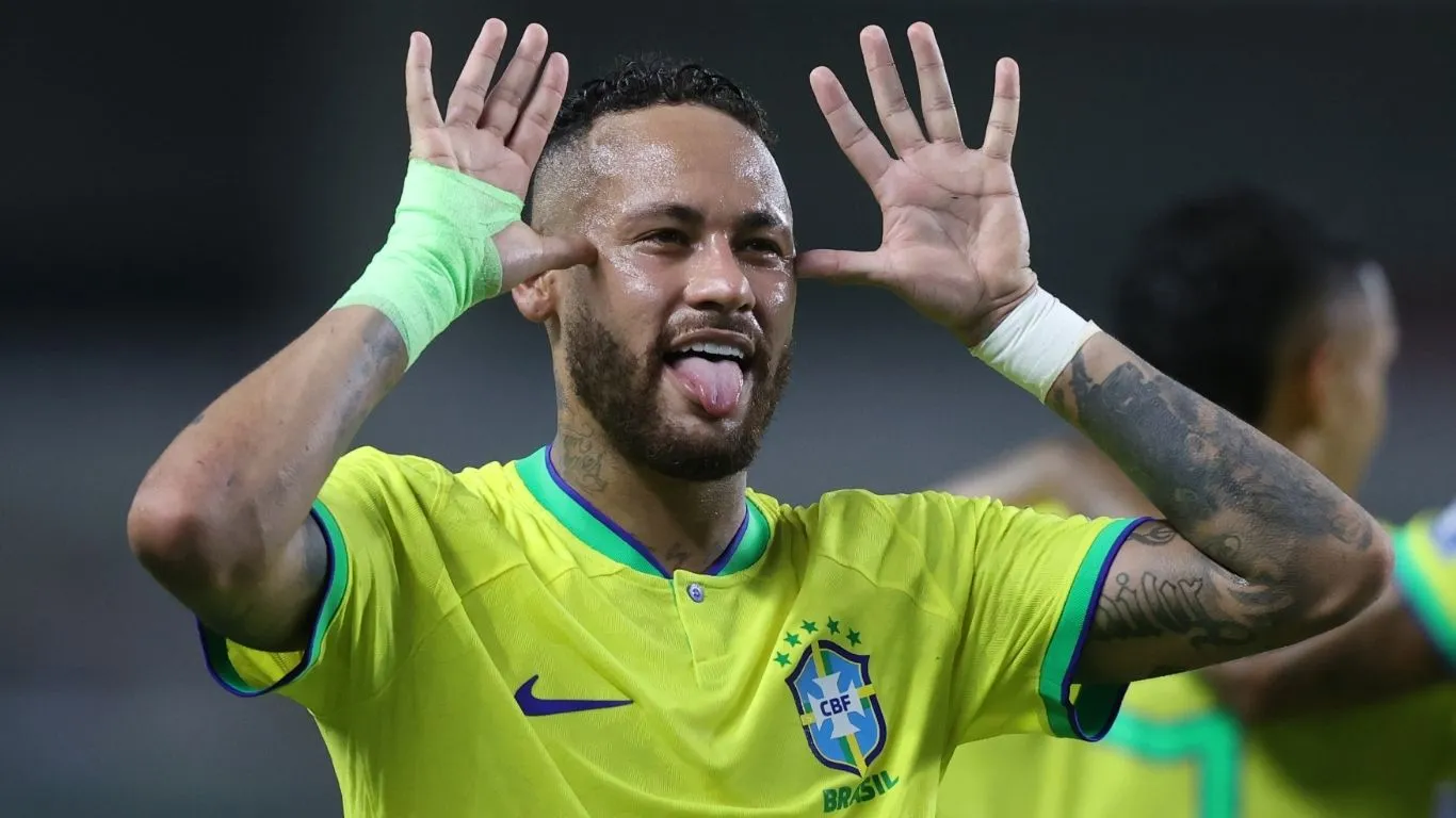 Atualmente defendendo o Santos Futebol Clube, Neymar disputou 12 partidas em 2026 e marcou cinco gols.