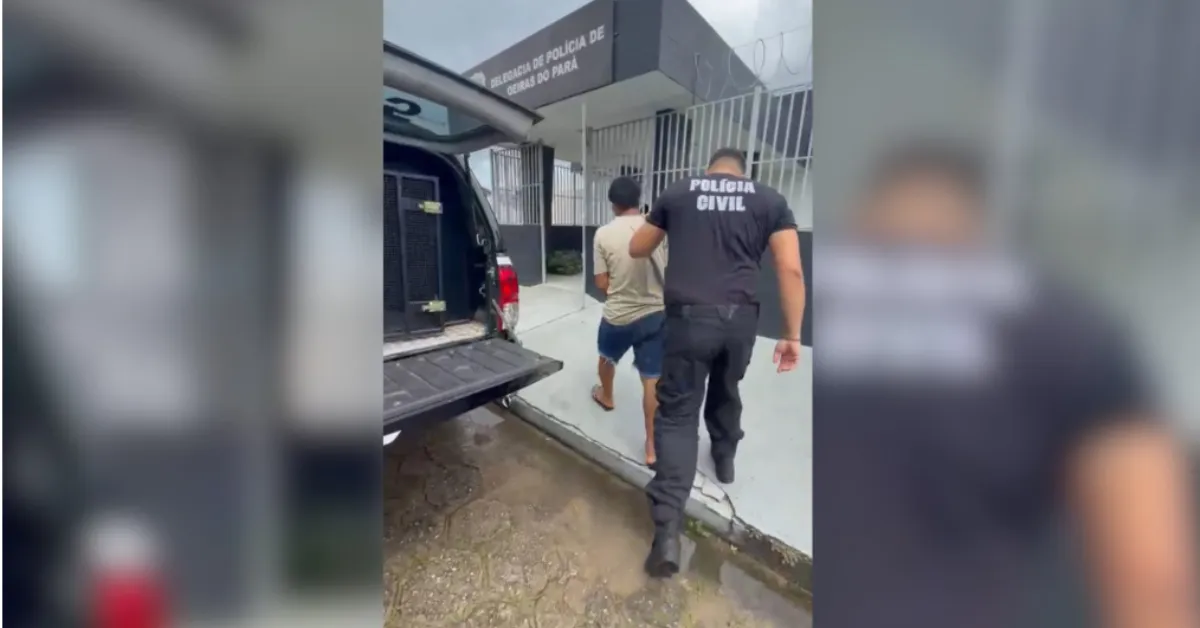 Após denúncia, a Polícia Civil prendeu um homem investigado por estupro de vulnerável contra duas sobrinhas em Oeiras do Pará.