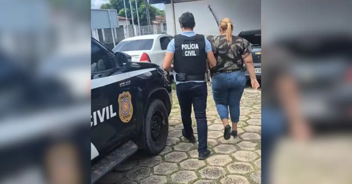 Mulher suspeita de aplicar golpes imobiliários em Castanhal foi presa pela Polícia Civil na última terça-feira (2).