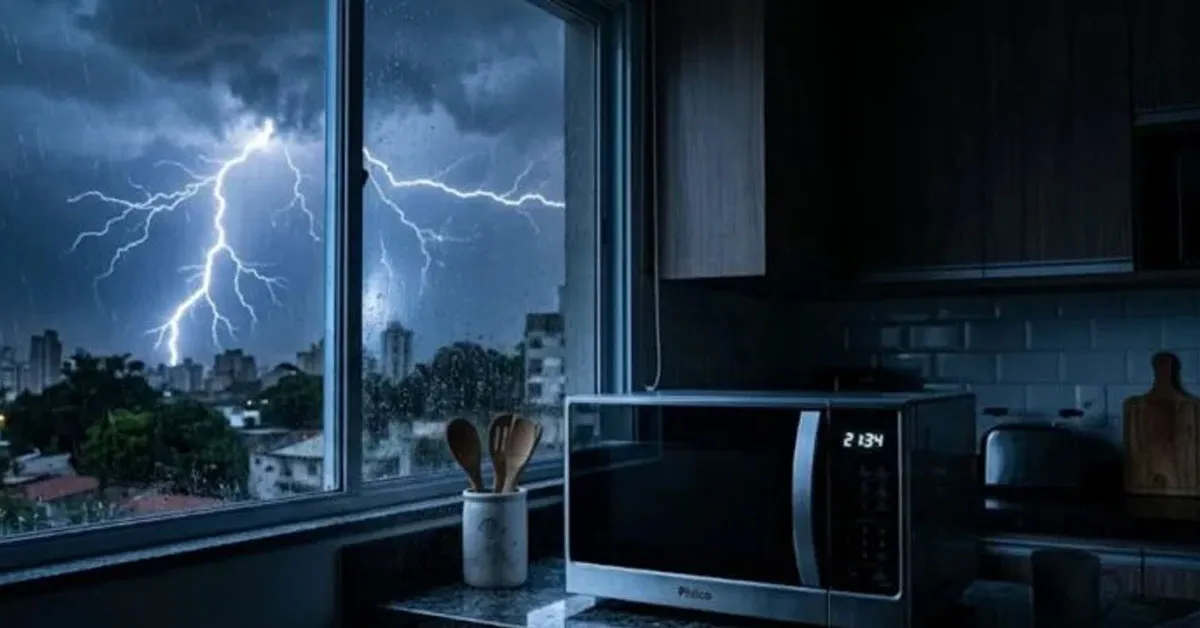Apesar da aparência resistente, o aparelho possui componentes internos sensíveis que podem ser afetados por oscilações de energia, surtos elétricos e descargas provocadas por raios ou falhas na rede elétrica.