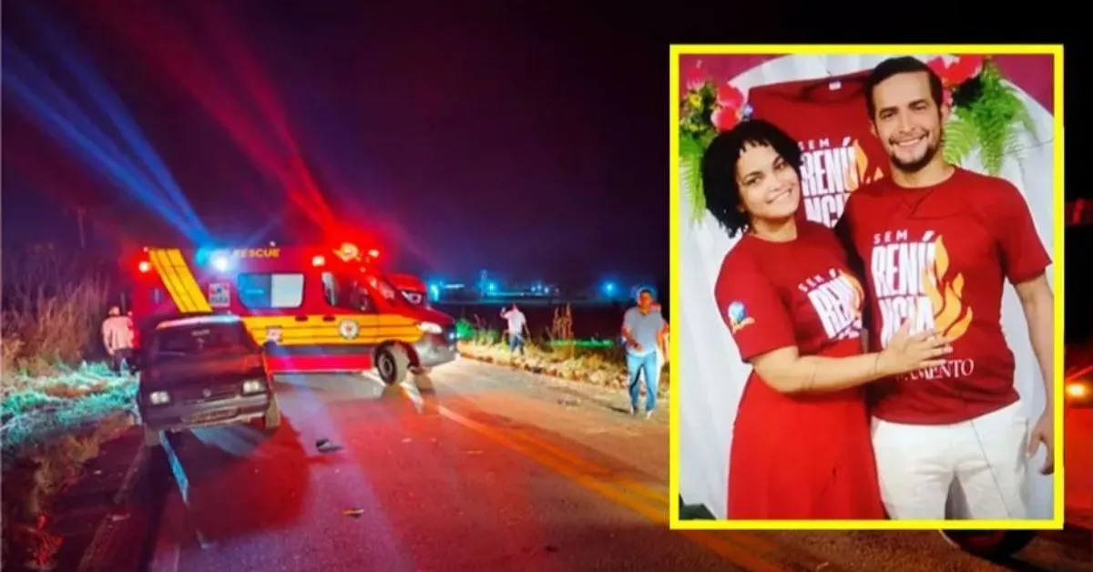 O casal, junto com o filho de 11 anos, que ocupavam a motocicleta,  morreram na colisão com o caminhão