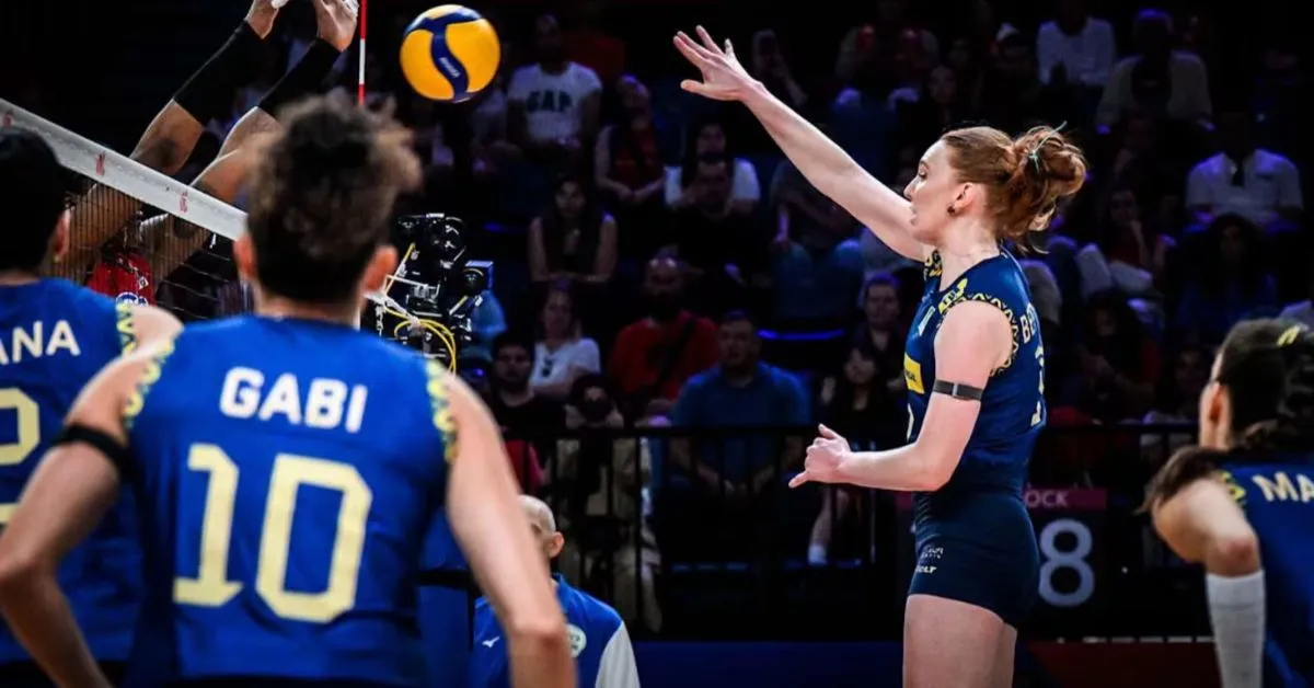 O Brasil venceu cinco dos seis duelos contra a República Dominicana na história da VNL.