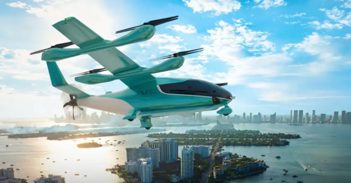 A Eve anunciou, hoje (19) a assinatura de um acordo de intenção de compra de 30 aeronaves elétricas com a empresa Moov, voltadas para o atendimento da indústria do turismo e mobilidade regional em Cabo Verde.