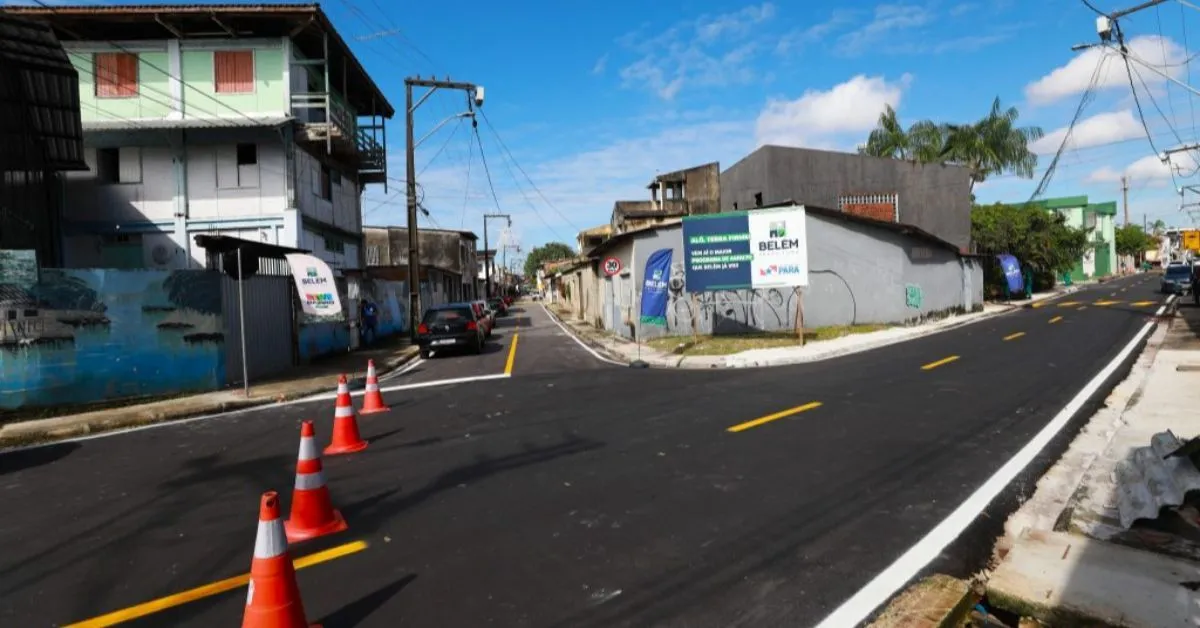 Rua  Tachi Branco foi contemplada com as obras do  programa Viva Bairro e entregue no último sábado (09).