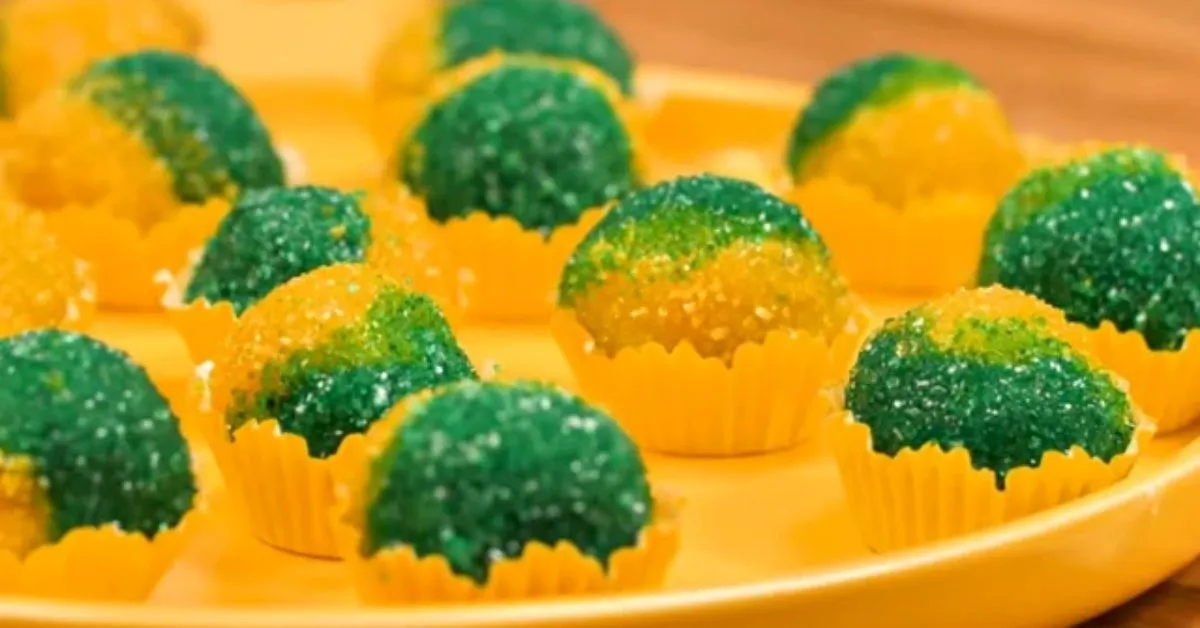 Além de chamar atenção pelas cores inspiradas na bandeira do Brasil, a receita combina praticidade e muito sabor.