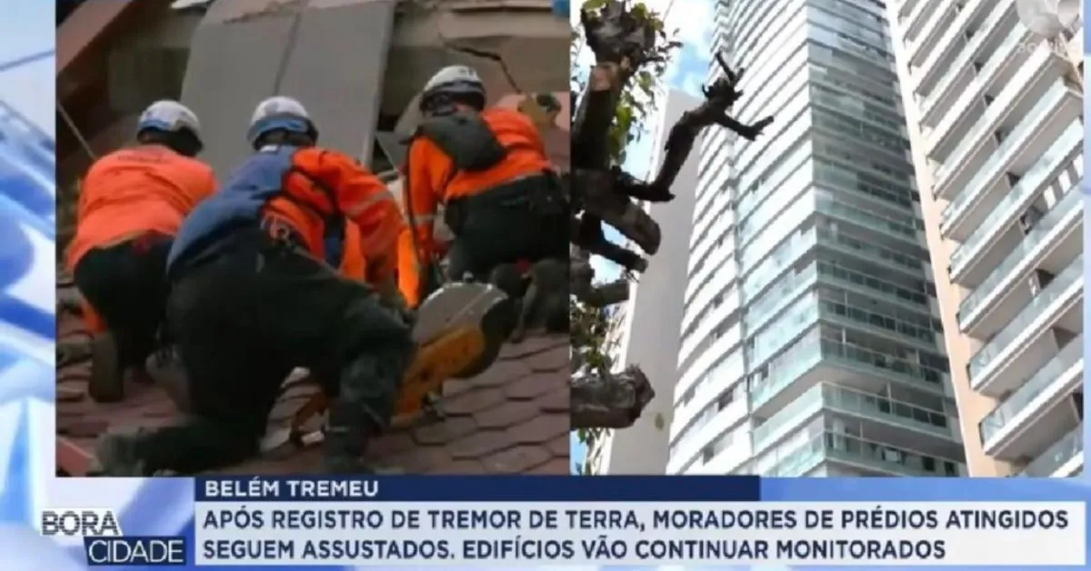 Tremor foi sentido durante terromoto que atingiu a Venezuela.