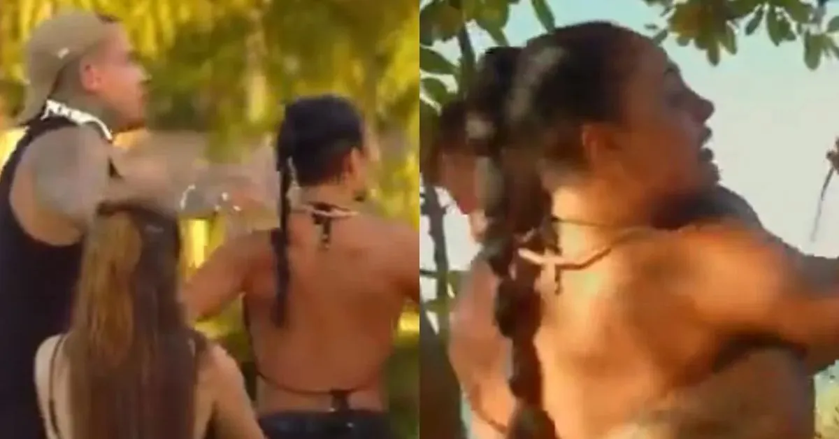 Participante foi chamado de "machista" durante bruga no reality e teve que ser contido.