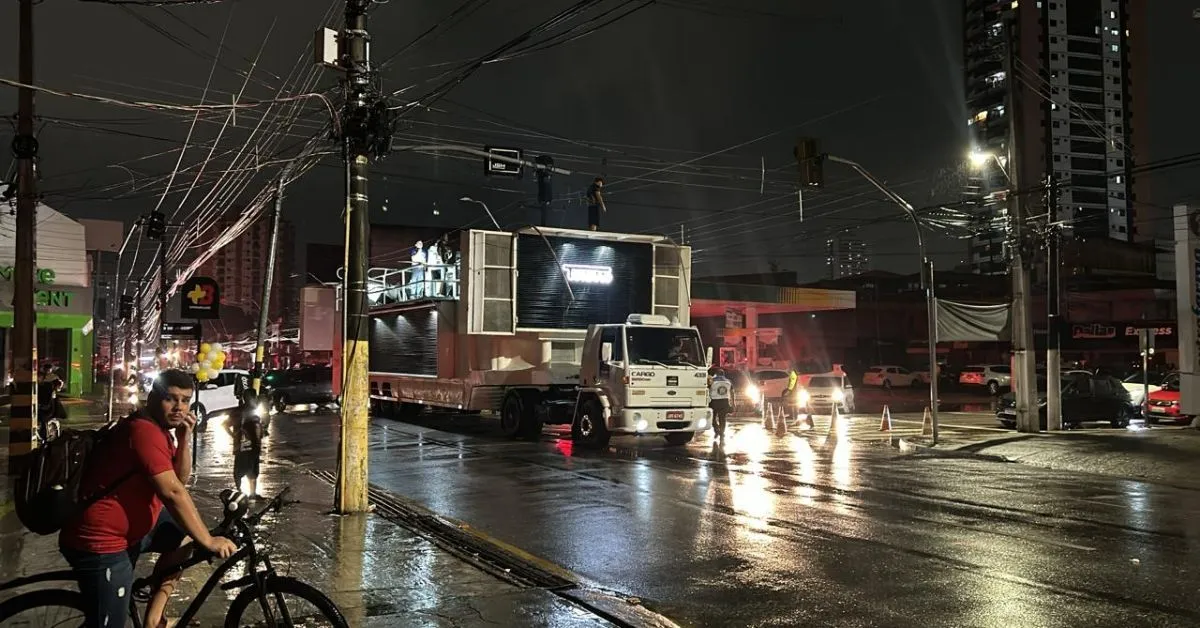 Devotos de Nossa Senhora de Fátima se assustaram com a situaçã