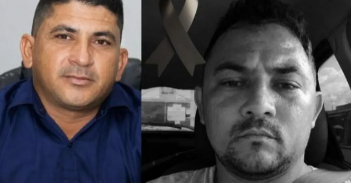 O vereador (à esquerda) atirou contra o próprio assessor, que morreu nesta terça-feira (2), uma semana depois do caso