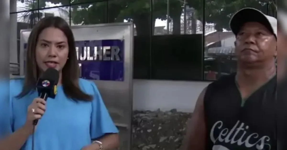 O sargento Ivanildo Gomes, irmão de Ruthetty, em entrevista à época do crime
