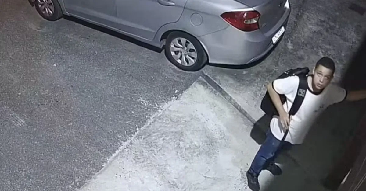 O registro foi feito no dia 1º de junho, antes do menino ser internado