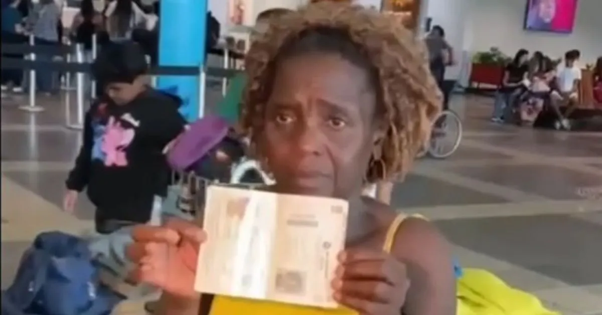 A cidadã africana Fatmata Sessai, enfim, vai embora de Belém