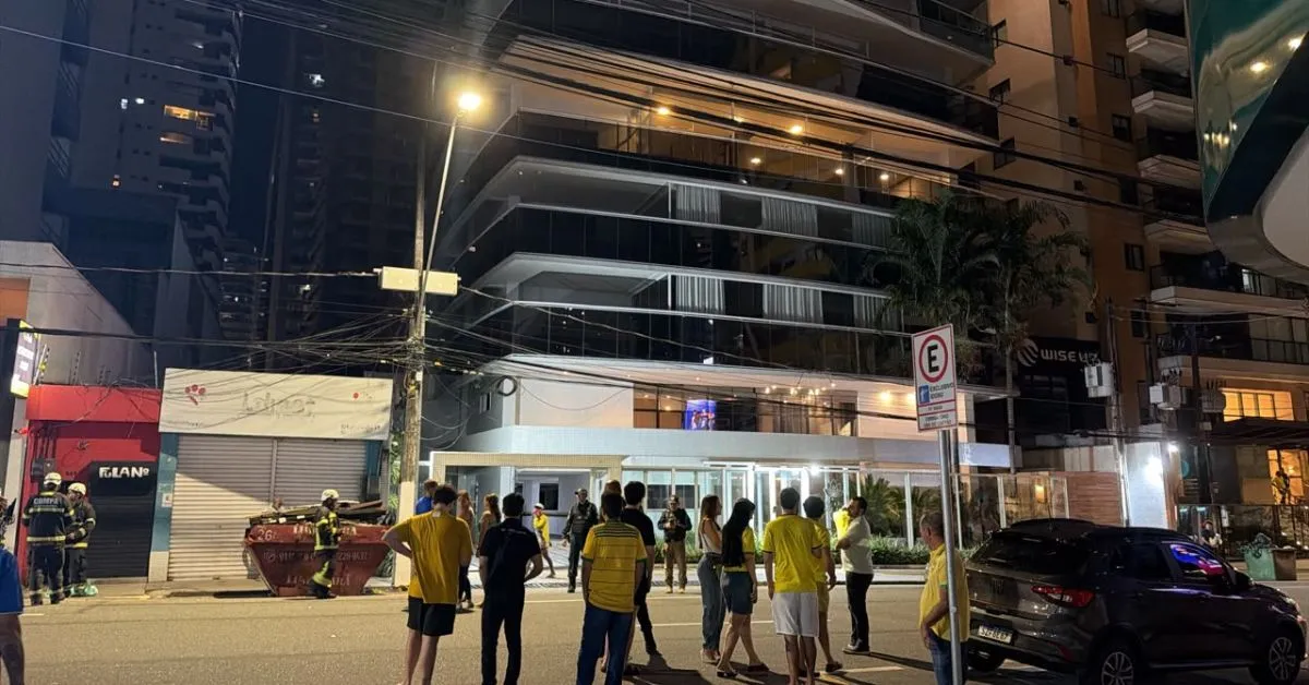 Ao todo, a lista oficial confirma nove pontos da cidade que sentiram o tremor de terra