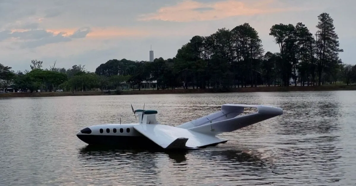 Os barcos voadores prometerem transformar o deslocamento na Amazônia
