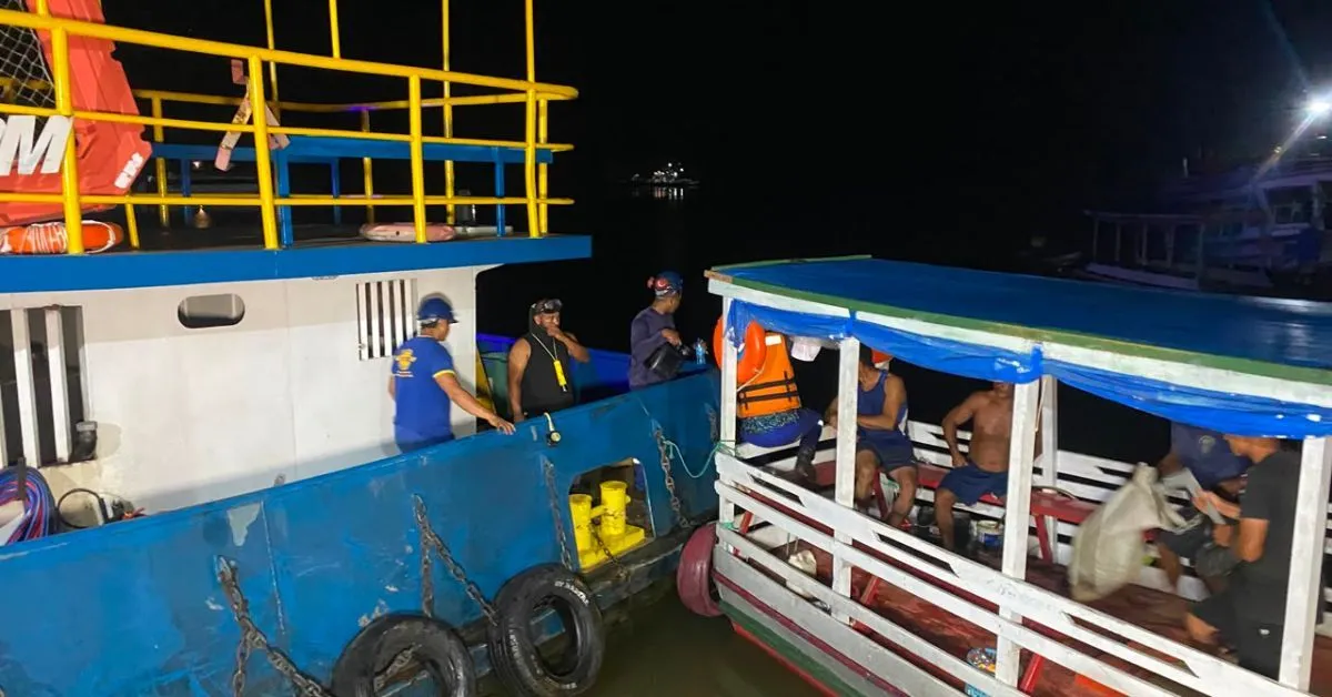 Uma mobilização das forças de segurança se empenham para buscar possíveis desaparecidos