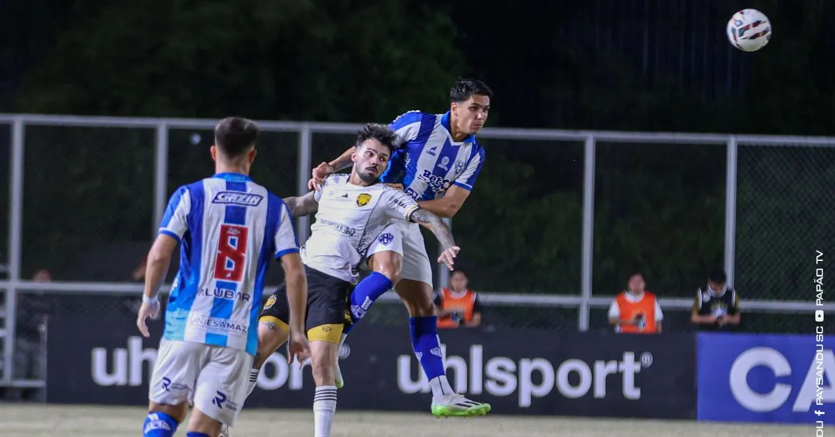 O Paysandu abriu o placar logo no início e depois apenas assistiu o Amazonas virar o placar