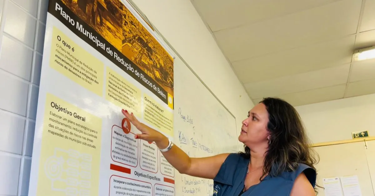 Professora Milena Andrade, da Ufra, diz que é necessário ter uma cultura de prevenção para redução de riscos.