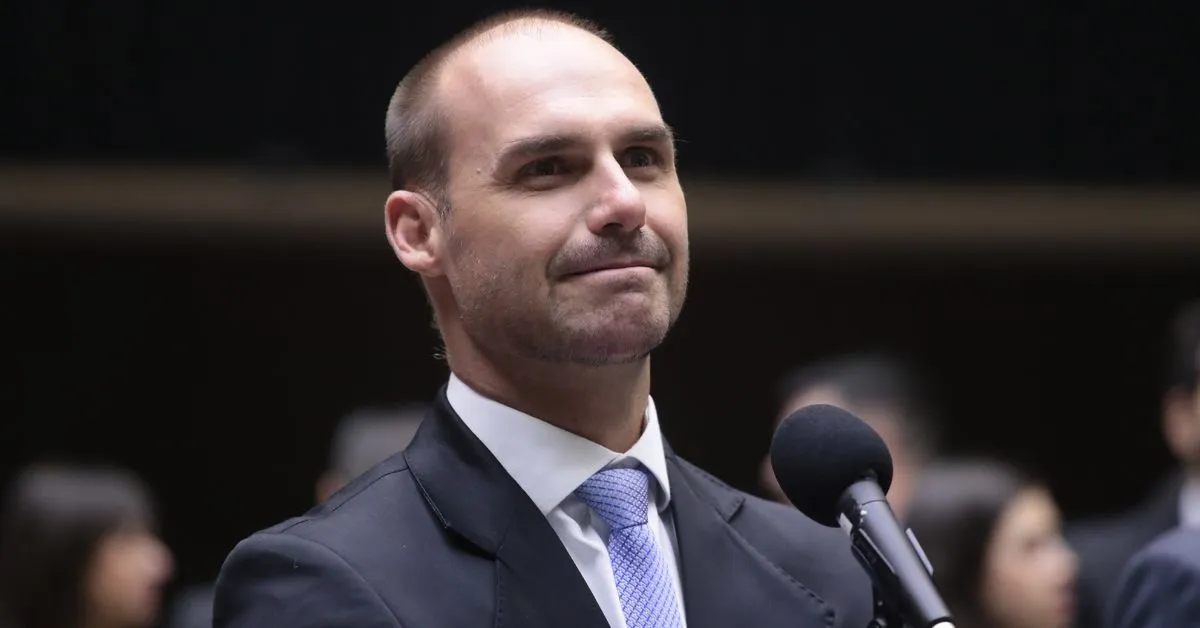O julgamento contra Eduardo Bolsonaro será feito pela Primeira Turma da Corte.