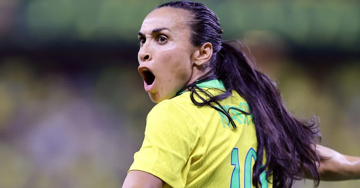 Marta entrou em campo no amistoso entre Brasil e EUA na última terça-feira (09).