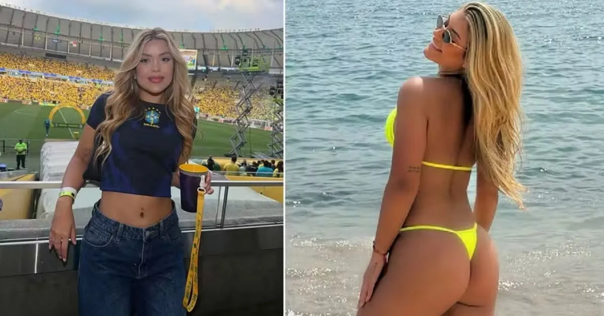 A irmã do jogador tem 26 anos e compartilçha a rotina nas redes sociais.