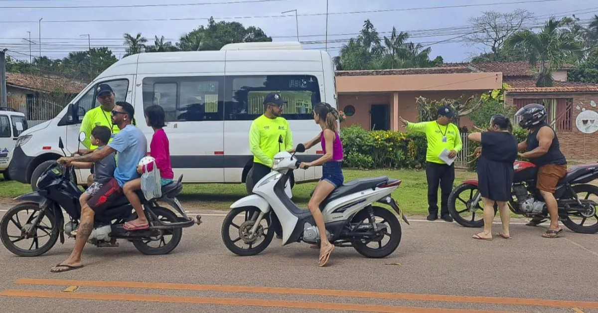 Blitz educativa na BR-316 marca abertura do Maio Amarelo 2026, com foco na conscientização e redução de acidentes no trânsito.O