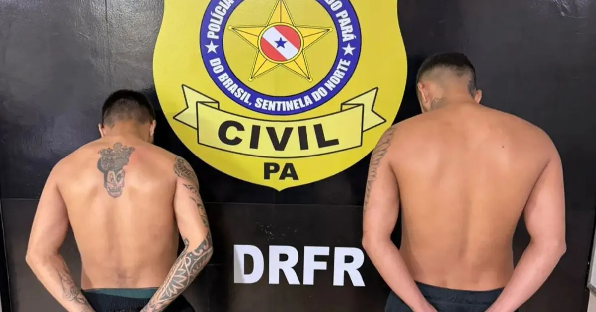 Suspeitos de participação em latrocínio são presos em operação da Polícia Civil em Belém.