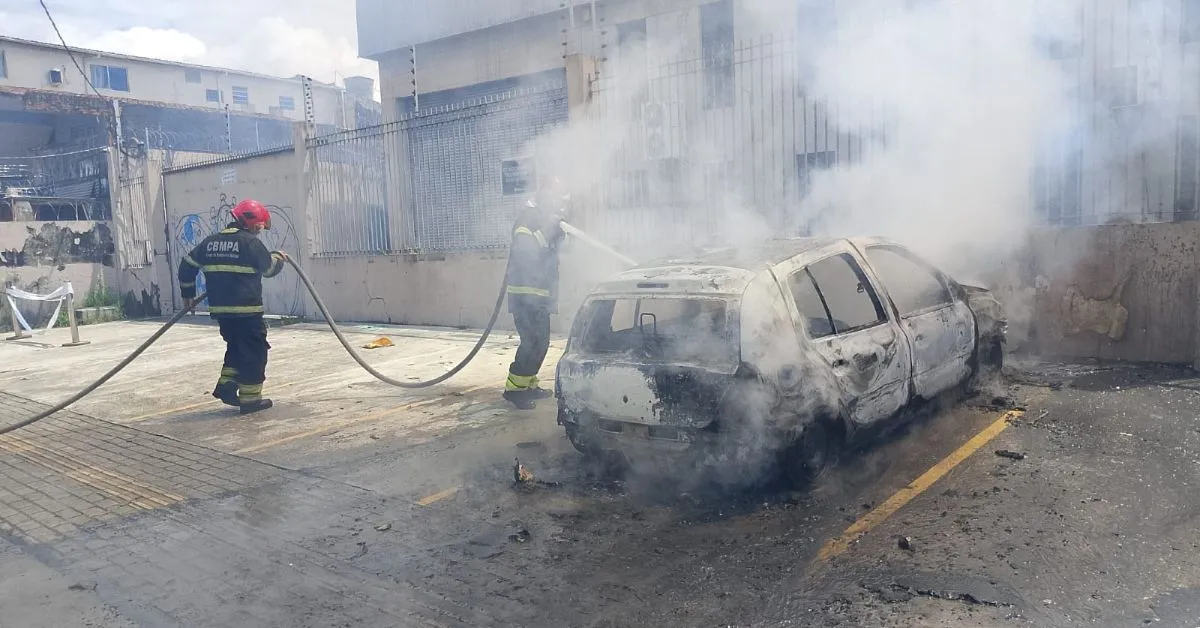 O Corpo de Bombeiros Militar do Pará (CBMPA) foi acionado e enviou equipes para a ocorrência, conseguindo controlar o fogo