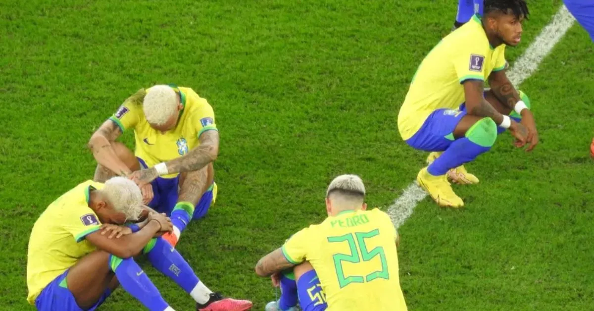 Seleção eliminada em 2022, no Catar após perder nos pênaltis
