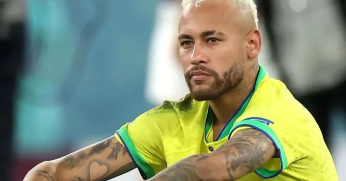 Neymar sofreu uma lesão de grau 2 na panturrilha