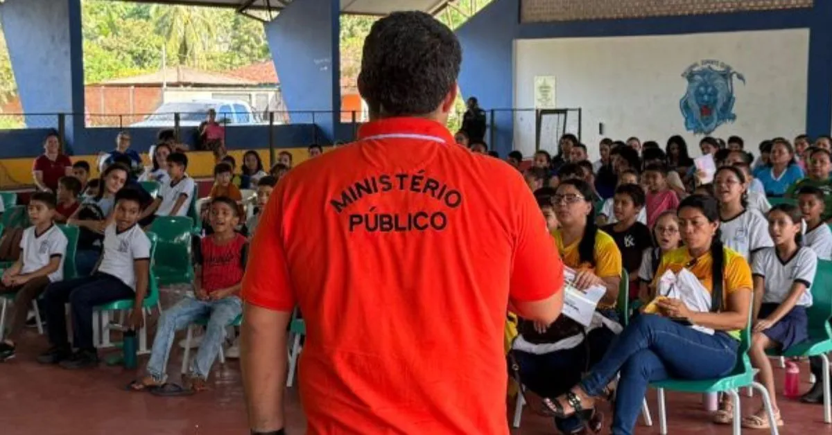 Ações da Campanha Maio Laranja mobilizaram instituições da rede de proteção e levaram orientação sobre prevenção e combate à violência sexual contra crianças e adolescentes em comunidades de Aveiro.