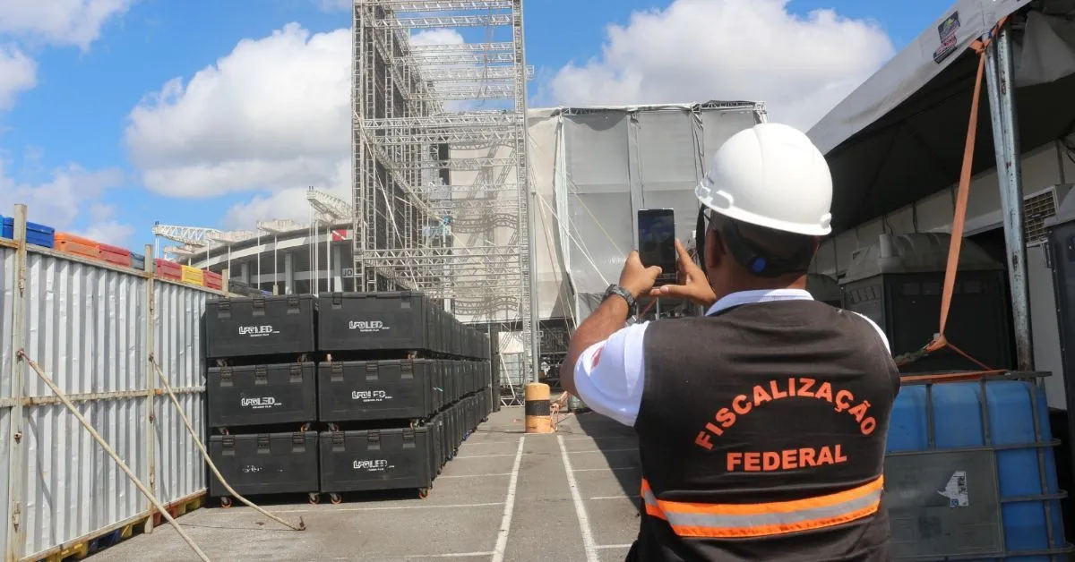 Com a expectativa de reunir milhares de pessoas durante os quatro dias de programação do Parárraiá 2026, o CREA-PA intensificou as ações preventivas de fiscalização no local que sediará o evento.