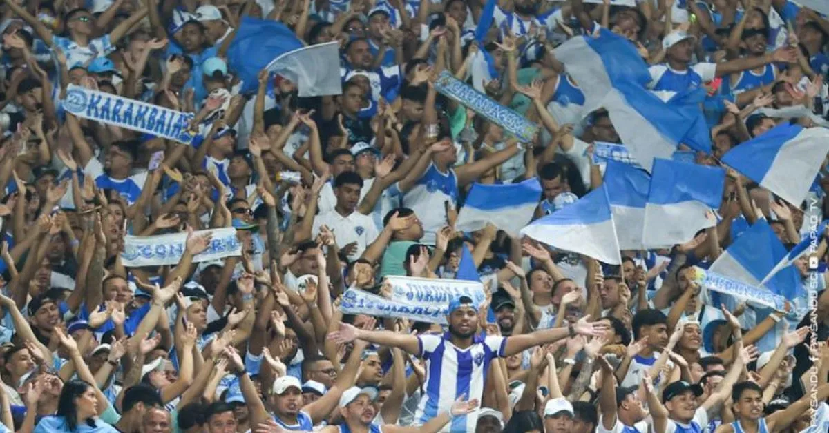 A Arquibancada Lado B está oficialmente esgotada para o jogo de volta da final da Copa Verde 2025 entre Paysandu e Anápolis.