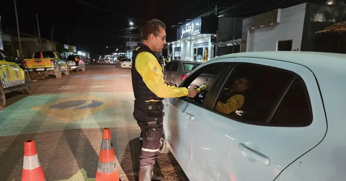 Operações da Lei Seca em Santarém e Itaituba aplicaram mais de 200 testes de alcoolemia e reforçaram a fiscalização nas rodovias do Pará.