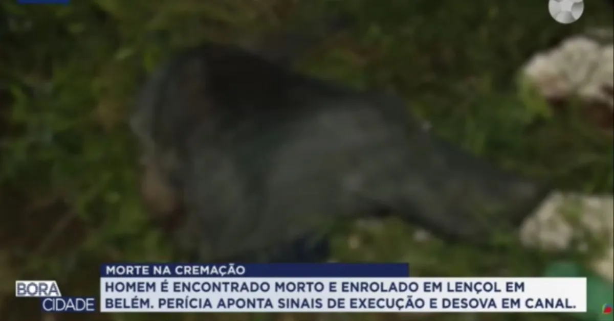 Corpo foi retirado de um canal na Sacramenta pelo Corpo de Bombeiros durante a manhã; área foi isolada para os trabalhos da perícia.