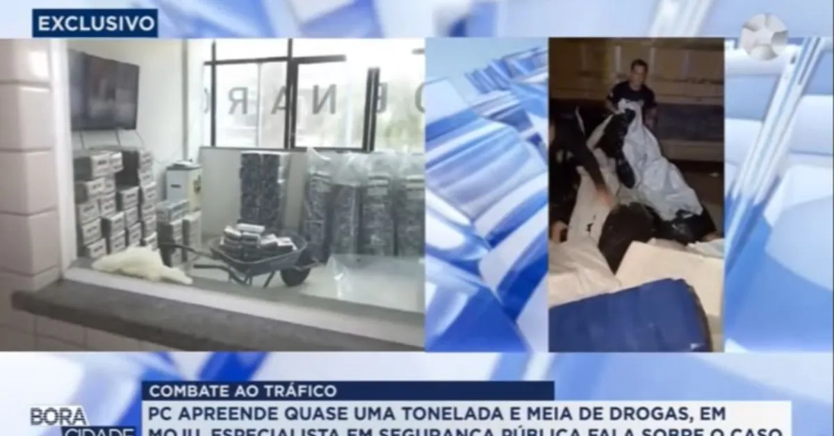 Apreensão de drogas em Moju retirou 1,3 tonelada de entorpecentes de circulação durante operação da Polícia Civil.
