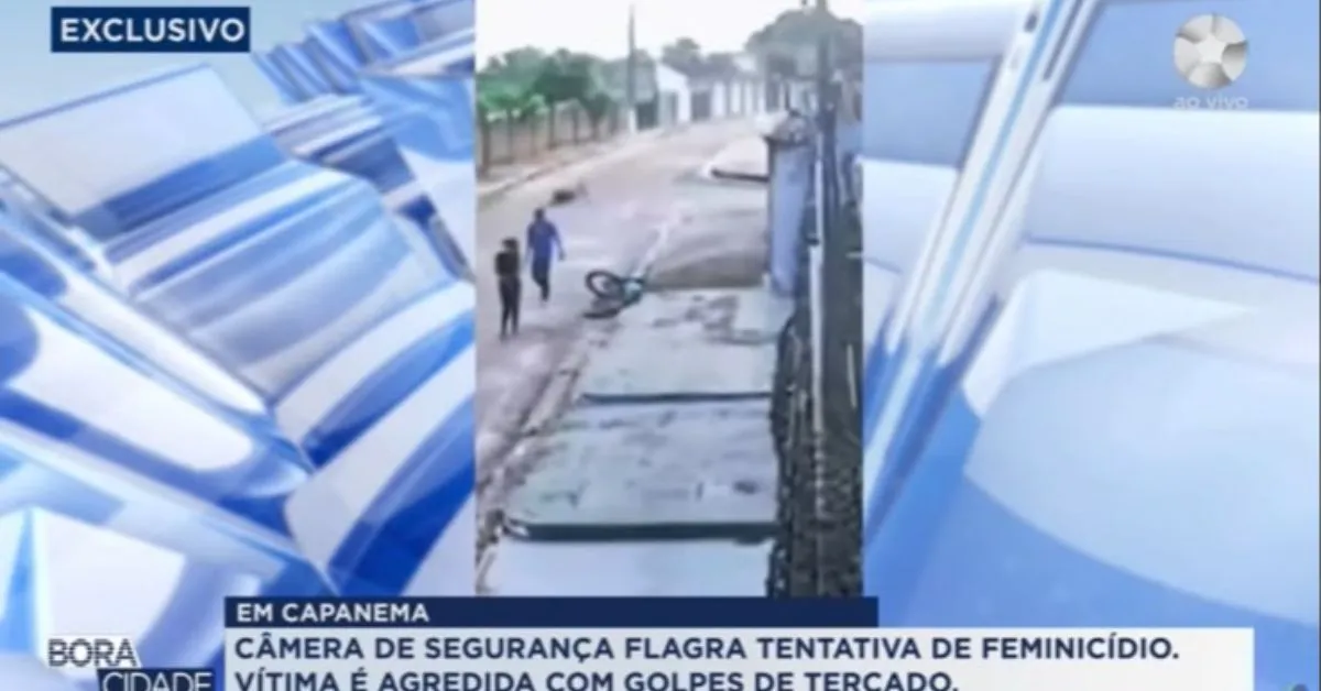 Suspeito foi preso logo após atacar a ex-companheira com golpes de terçado em Capanema.