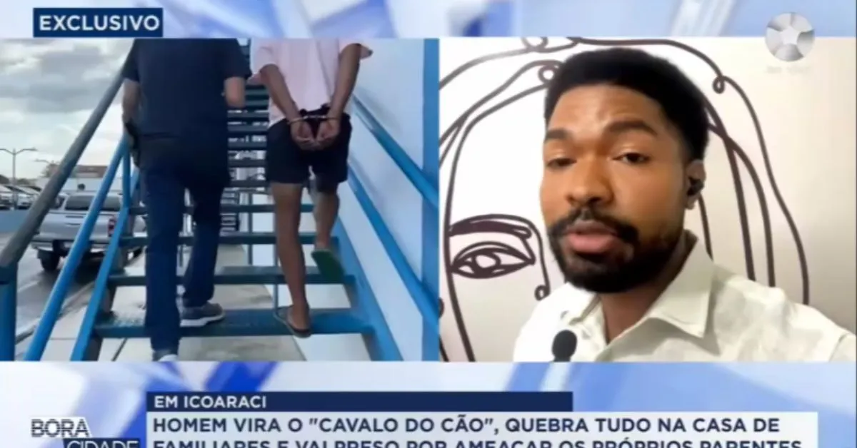 Homem foi preso em flagrante após ameaçar familiares e tentar incendiar uma casa em Icoaraci.