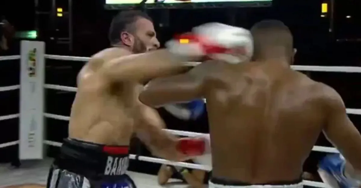 Conforme os rounds foram avançando, Bambam foi melhorando e aproveitou o cansaço de Davi Brito.