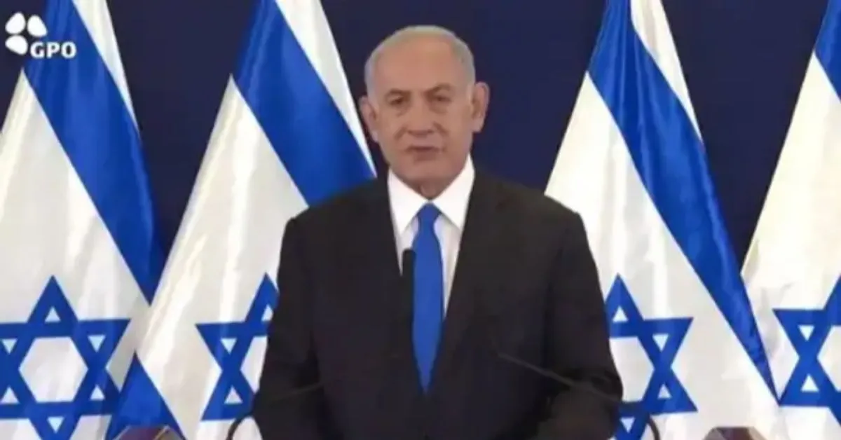 Netanyahu também declarou que Israel permanecerá "pelo tempo que considerar necessário" em áreas de segurança no sul do Líbano, na Síria e na Faixa de Gaza.